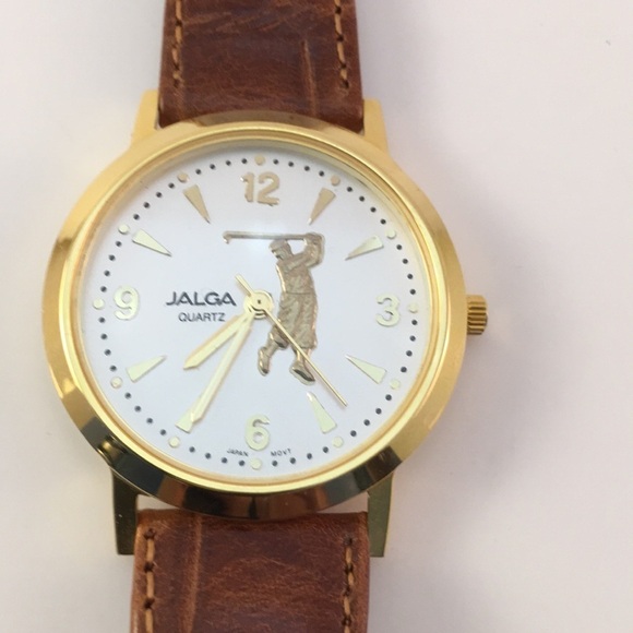 Jalga Quartz Golf Image Men’s Wristwatch - Picture 1 of 7